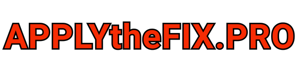 Apply The Fix